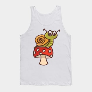 Cute snail Tank Top